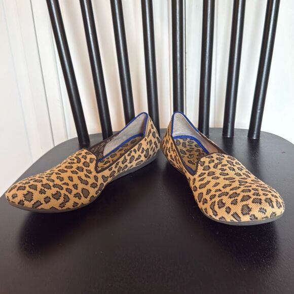 Rothy’s cheetah loafer flats size 7 - Picture 10 of 11